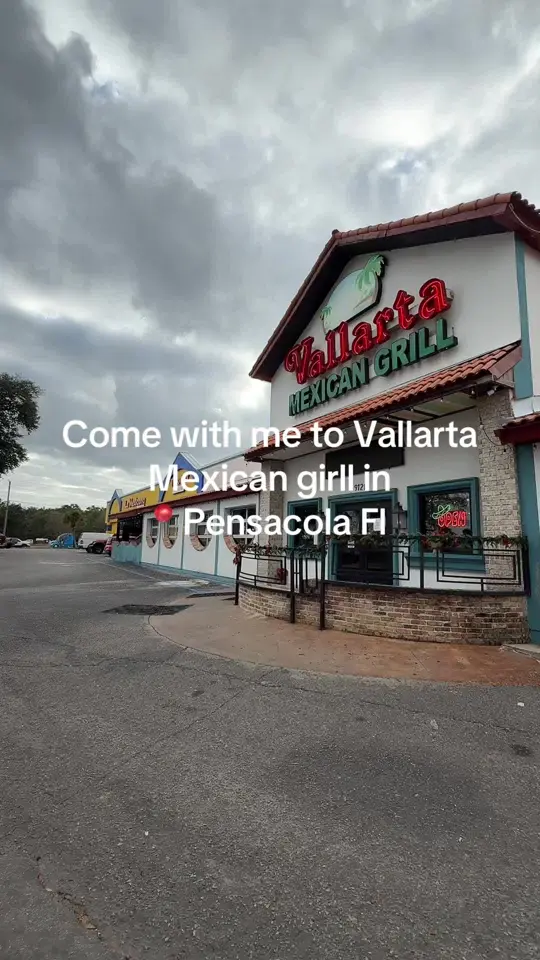 Vallarta Mexican Grill in Pensacola showing restaurant, visit, video by sammiesweetheart1234 on TikTok