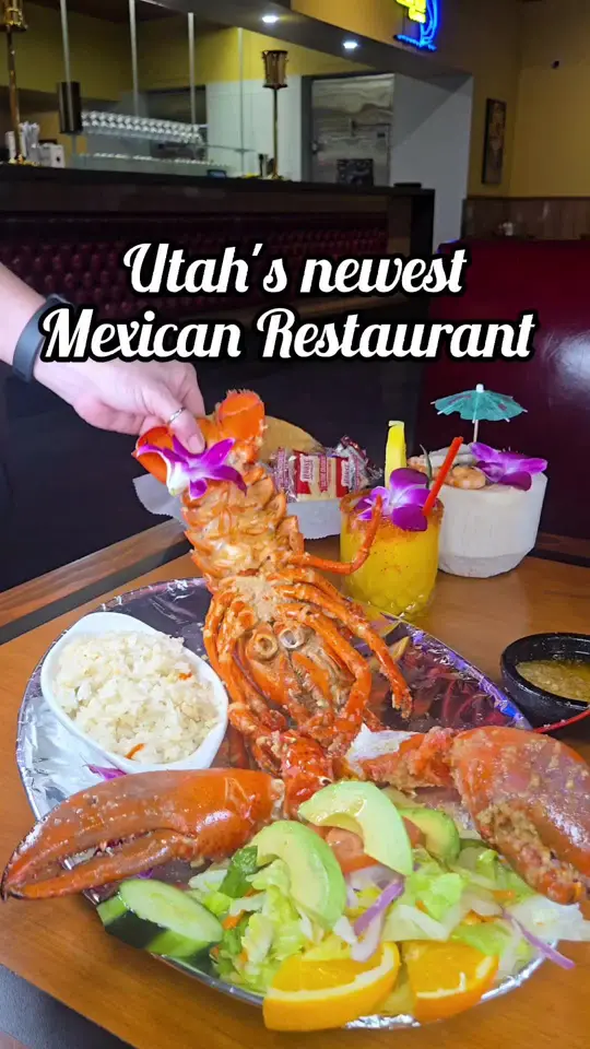 Vallarta Restaurant in Temple Terrace showing review, food, shrimp dish, fajitas mix, video by slcfoodie on TikTok