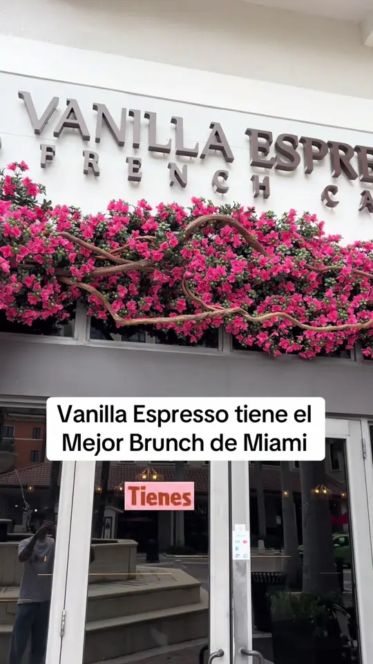 Vanilla in Miami showing food, vanilla espresso, video by yoslin__ on TikTok