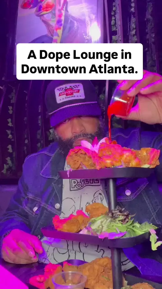 Vanity Restaurant in Atlanta showing review, visit, video by atlantafoodguy on TikTok