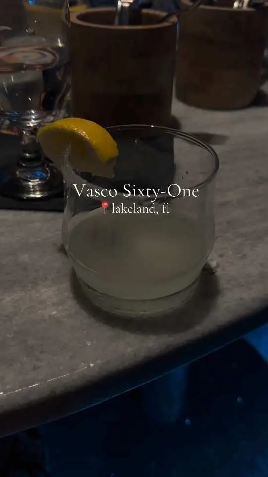 Vasco Sixty-One in Lakeland showing rooftop bar, drinks, night out, video by may.amari on TikTok
