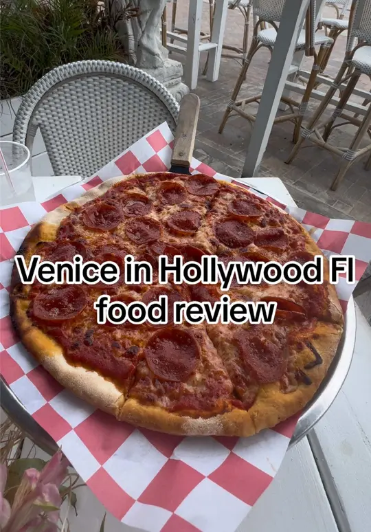 Venice Restaurant in Hollywood showing review, visit, video by emily.riceee on TikTok