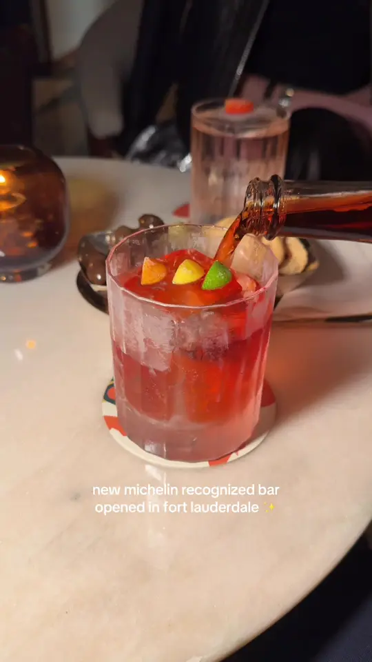 ViceVersa Miami in Miami showing review, visit, cocktail, fragola, video by thebrowardscene on TikTok