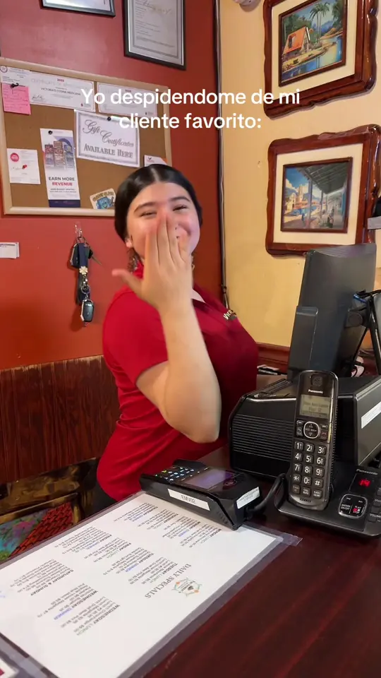 Victoria's Mexican Restaurant in Augusta showing server life, restaurant atmosphere, video by victorias.cocina on TikTok