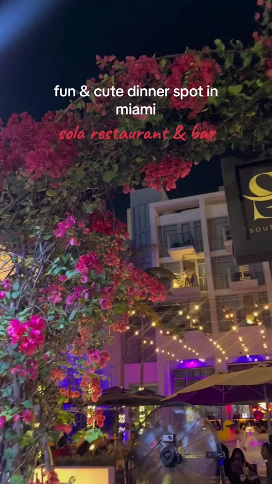 Victoria's Restaurant & Catering Services Inc. in Miami showing trendy restaurant, atmosphere, video by victoria_1888 on TikTok