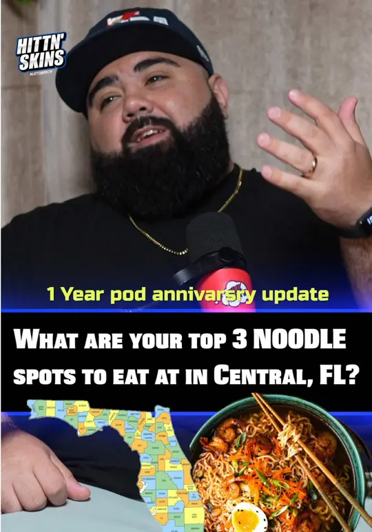Viet-Nomz Waterford in Orlando showing noodle, central florida, video by thinkaboutitthepodcast on TikTok
