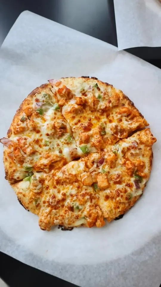Village Pizza in Cuthbert showing unlimited lunch buffet, pizza, breadsticks, desserts, mac & cheese pizza, salad, video by Village Pizza on Facebook