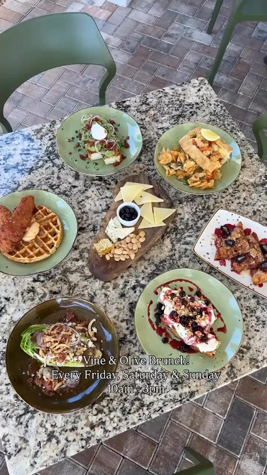 Vine & Olive in Titusville showing brunch, breakfast, lunch, dinner, video by Vine & Olive on Facebook
