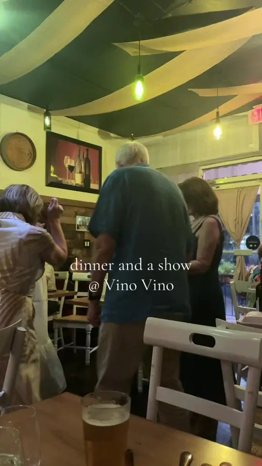 Vino Vino Restaurant in Sarasota showing visit, italian food, video by kates_escapes on TikTok