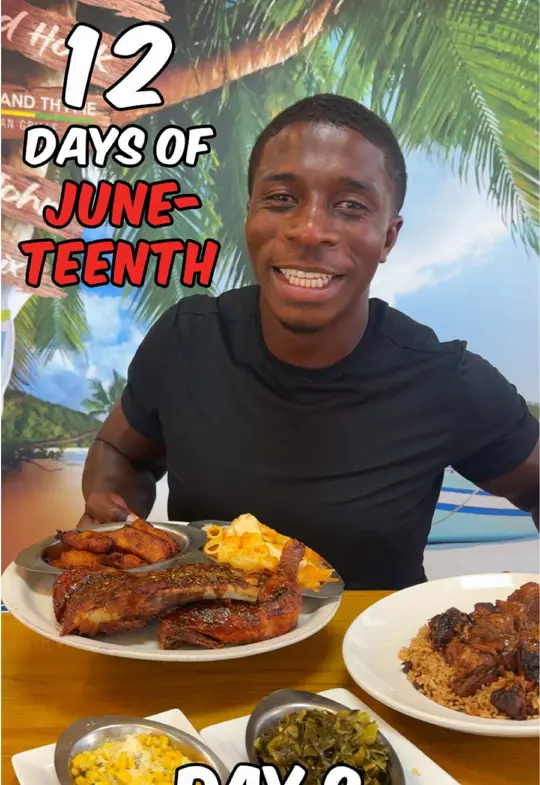 Virgin Island Thyme in Orlando showing review, visit, jerk pork ribs, video by thekwameb on TikTok