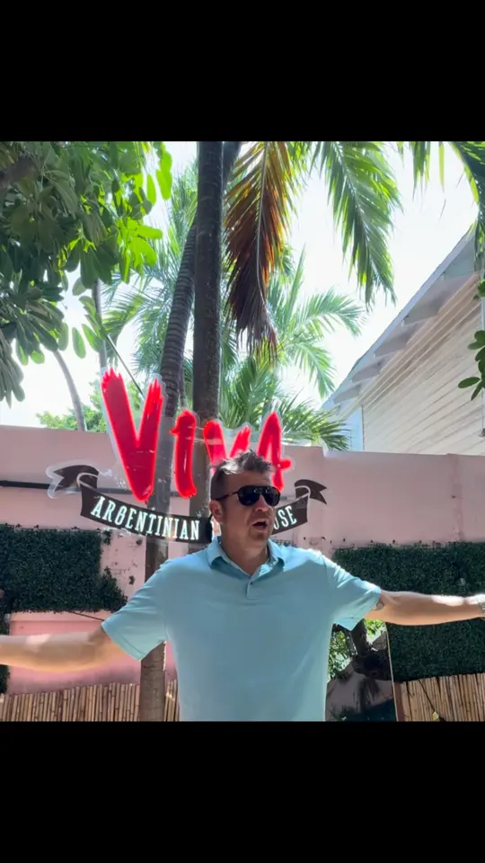 Viva Argentinian Steakhouse in Key West showing live music, visit, atmosphere, video by Jeff White on Facebook
