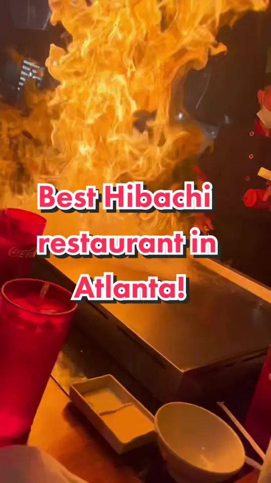 Volcano Steak & Sushi in Duluth showing restaurant visit, hibachi, sushi, video by mariahnharris on TikTok