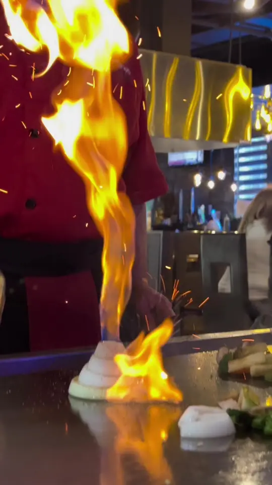 Volcano Steak & Sushi in Duluth showing review, food, drinks, video by echristina13 on TikTok