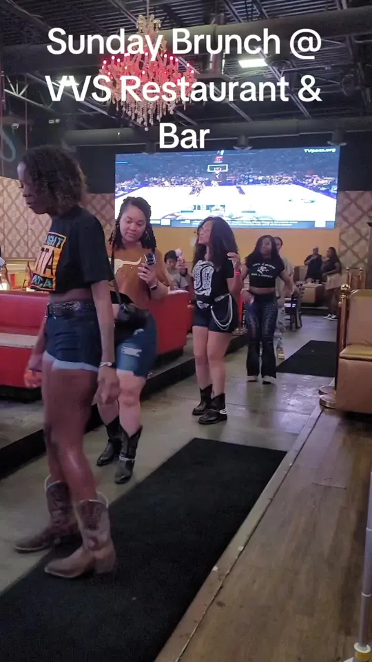 VVS Restaurant & Bar in Atlanta showing live music, dj, video by the.line.dance.si on TikTok