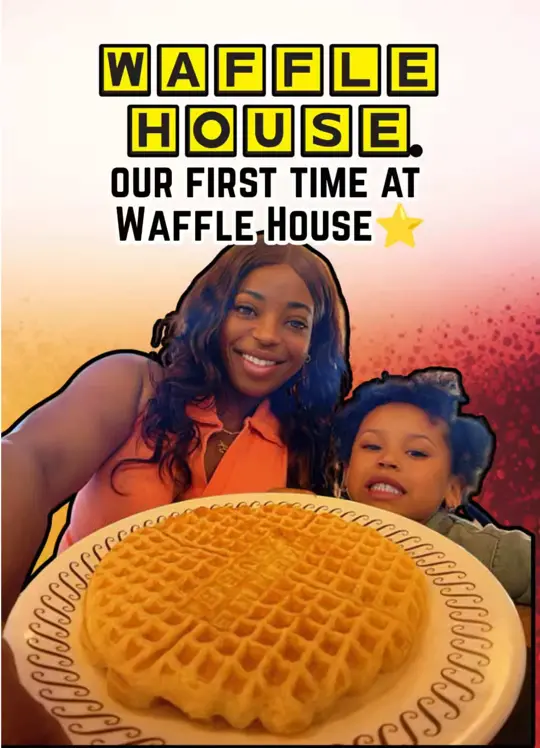 Waffle House in Eatonton showing visit, waffle house, video by desiresessions on TikTok
