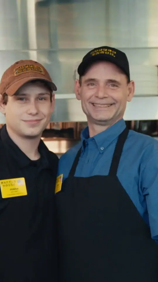 Waffle House in Grovetown showing quote, people business, video by Waffle House on Facebook