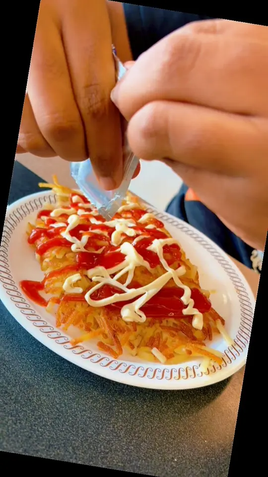 Waffle House in Tifton showing visit, waffle house, video by E&T Porky Bites on Facebook