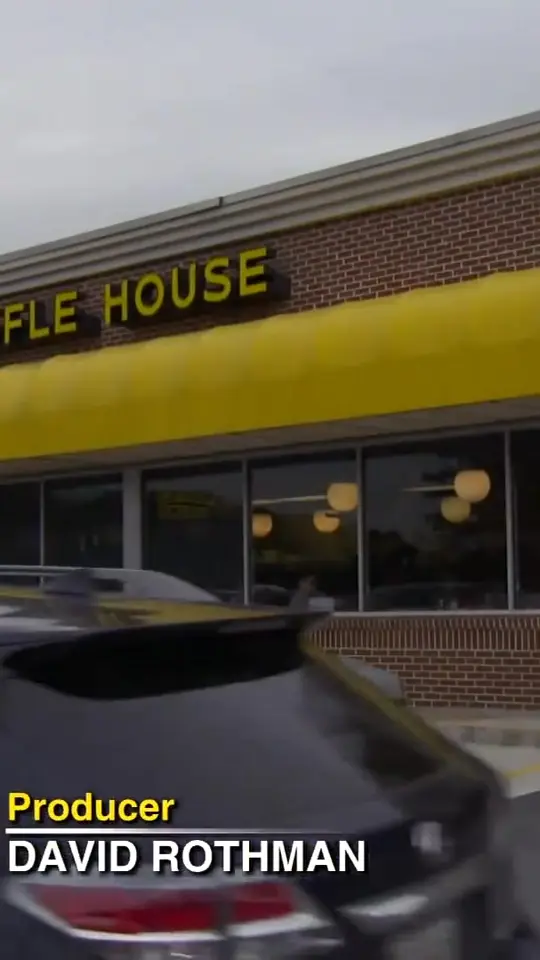 Waffle House in Woodstock showing food, waffles, hash browns, video by CBS Sunday Morning on Facebook