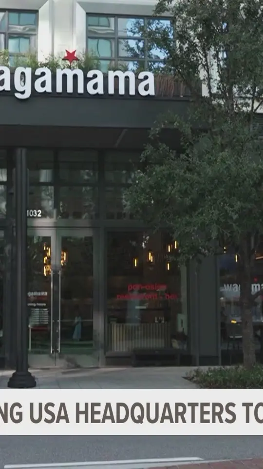 wagamama water st, tampa in Tampa showing visit, popular asian restaurant chain, video by 10 Tampa Bay on Facebook