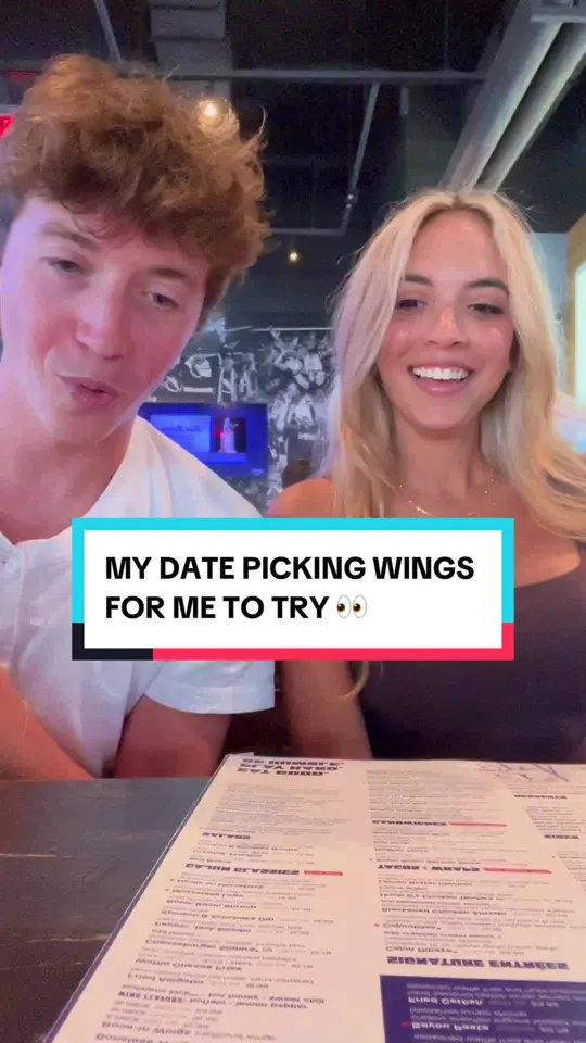 Walk On's Sports Bistreaux in Lutz showing food, wings, video by 50dates50states on TikTok