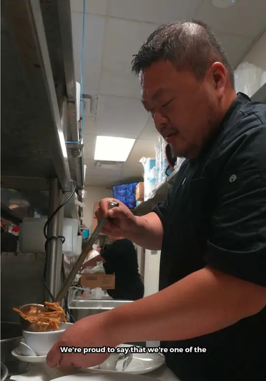 Wan's Mandarin House on TikTok, video by josiaheats