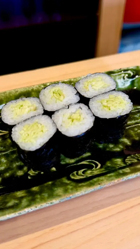 Wasabi in Acworth showing sushi, wasabi, video by Chef Hiro on Facebook