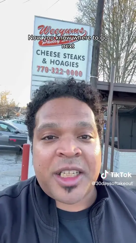 Weeyums Philly Style in Stone Mountain showing restaurant, cheesesteak, hoagies, video by City of Stone Mountain Downtown Developm on Facebook