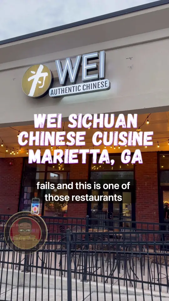 Wei Sichuan Authentic Chinese Cuisine in Marietta showing review, visit, video by jarrettisnotimpressed on TikTok