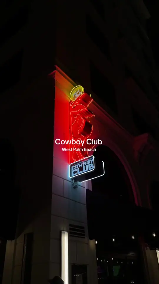 West Palm Cowboy Club in West Palm Beach showing visit, atmosphere, video by xarieller on TikTok