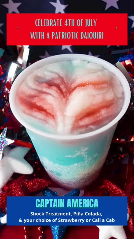 Wet Willie's in Miami showing drink, frozen cocktail, video by wetwillies_ on TikTok