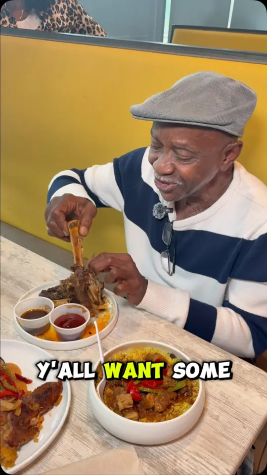 Who's Got Soul Southern Cafe in Decatur showing visit, soul food, halal beef, halal chicken, video by Mr. Tendernism on Facebook