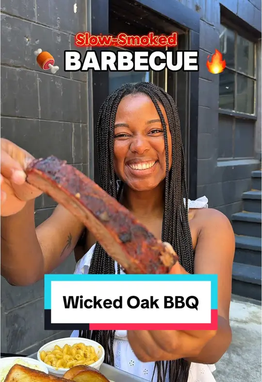 Wicked Oak BarbeQue on TikTok, video by foodpeopleluv