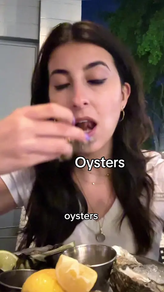 Wild Sea Las Olas in Fort Lauderdale showing oysters, happy hour, food video, video by alexawhatsfordinner on TikTok
