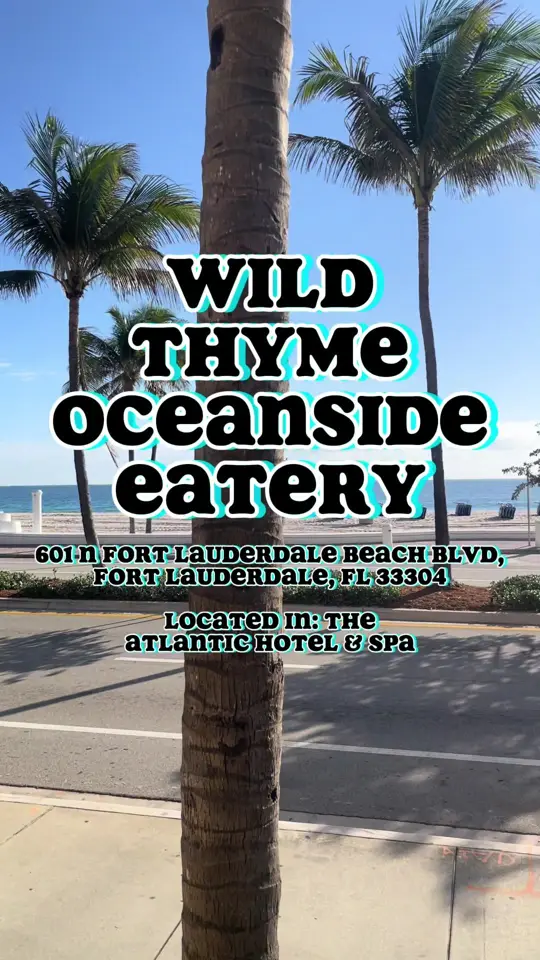 Wild Thyme Oceanside Eatery on TikTok, video by sk8natethefoodie