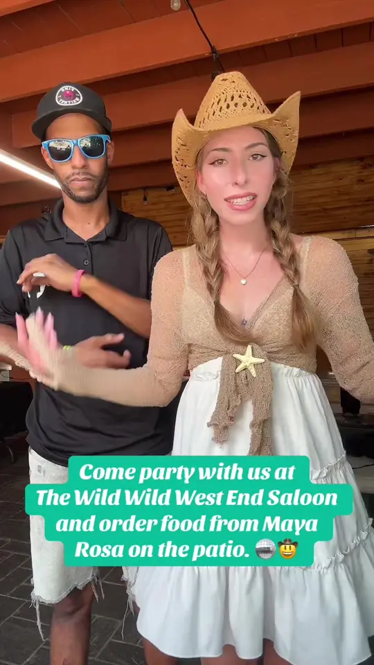 Wild Wild West End Honky-Tonk Saloon in Sanford showing atmosphere, weekend party, video by mayarosaorlando on TikTok