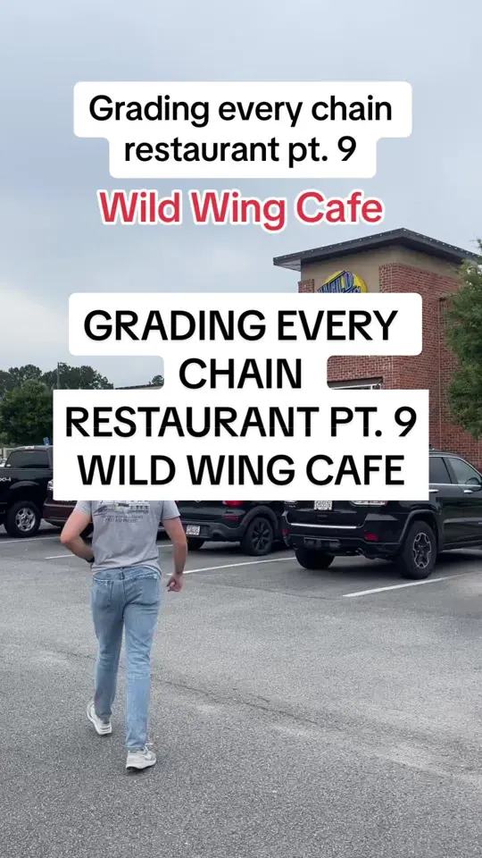 Wild Wing Cafe in Statesboro showing restaurant review, visit, boneless wings, video by simplystephjaye on TikTok