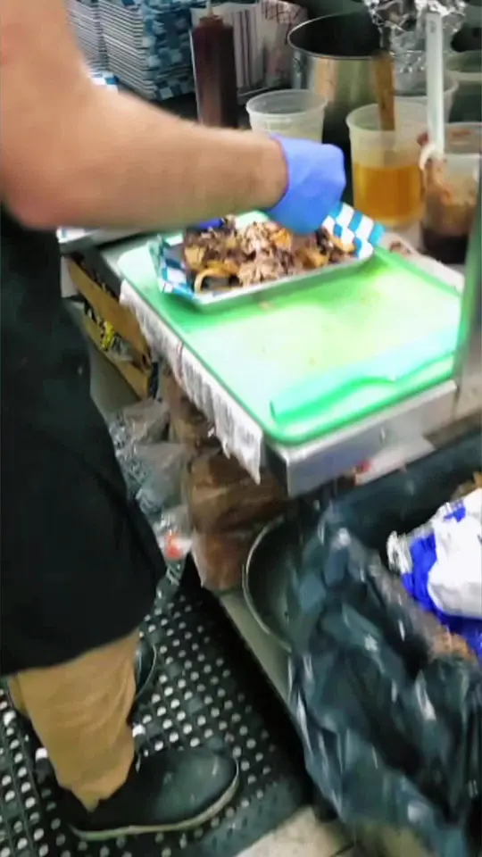 Wiley's Championship BBQ in Savannah showing redneck nachos, food, video by wileysbbq on TikTok