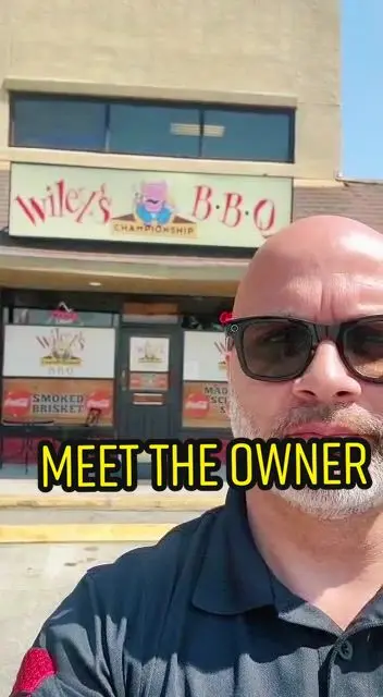 Wiley's Championship BBQ in Savannah showing food review, barbecue, video by wileysbbq on TikTok