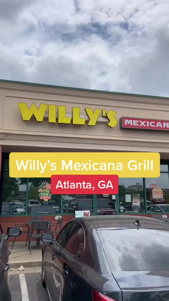 Willy's Mexicana Grill in Kennesaw showing food, review, video by dirtycoggins on TikTok