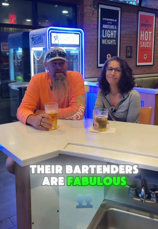 Wings and Rings in Fort Myers showing wings, burgers, drinks, video by wingsringsfm on TikTok