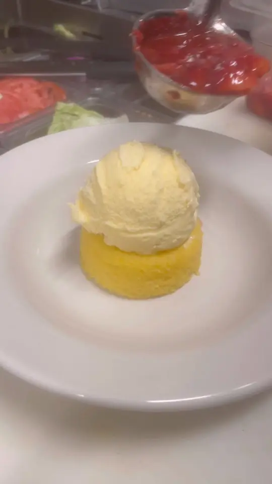 Wings and Things Senoia in Senoia showing dessert, strawberry shortcake, video by H. J. Wings and Things Senoia on Facebook
