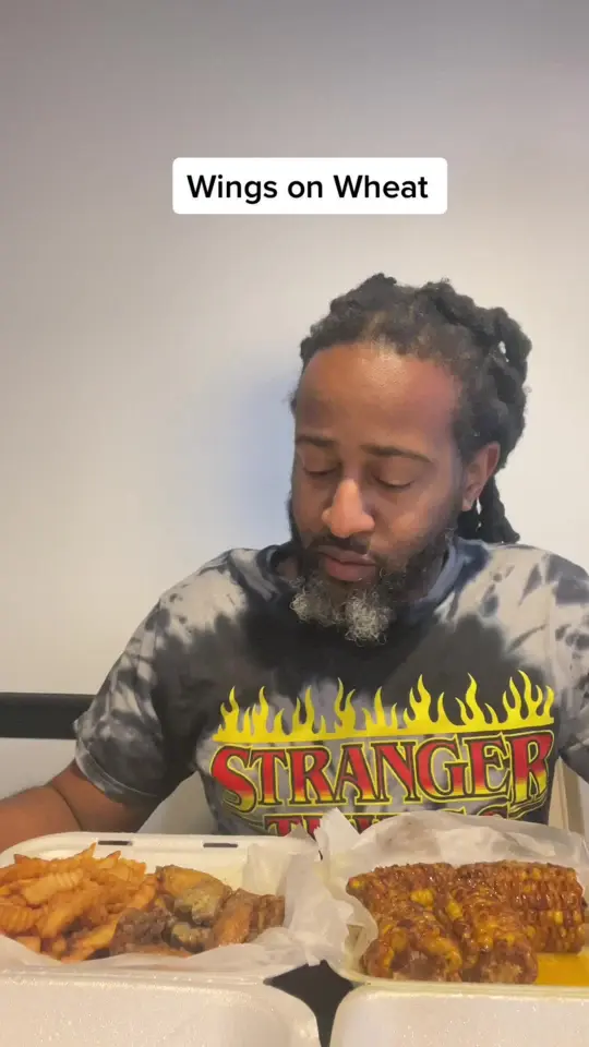 Wings On Wheat in Jonesboro showing food, chicken wings, video by therealfoodstalker on TikTok