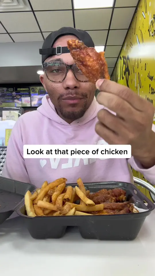 WNB Factory - Wings & Burger in Chamblee showing honey hot chicken wings, lemon pepper sprinkles, video by youknwbrandon on TikTok