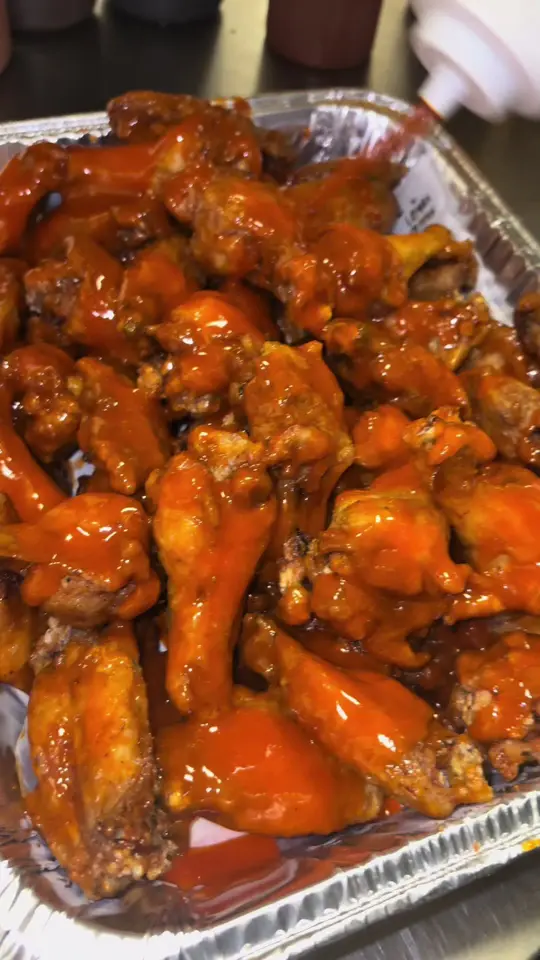 WNB Factory - Wings & Burger in Snellville showing food, wings, video by wnbfactoryhudson on TikTok
