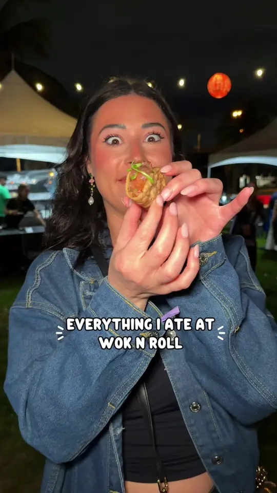 Wok N Roll on TikTok, video by sydney.austinn