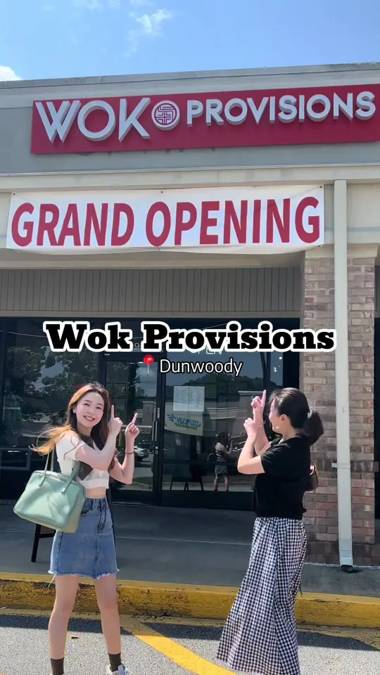 Wok Provisions - Dunwoody (湘遇） in Dunwoody showing food, pumpkin mochi, noodles, dumplings, video by atlanta_foodyyyyy on TikTok