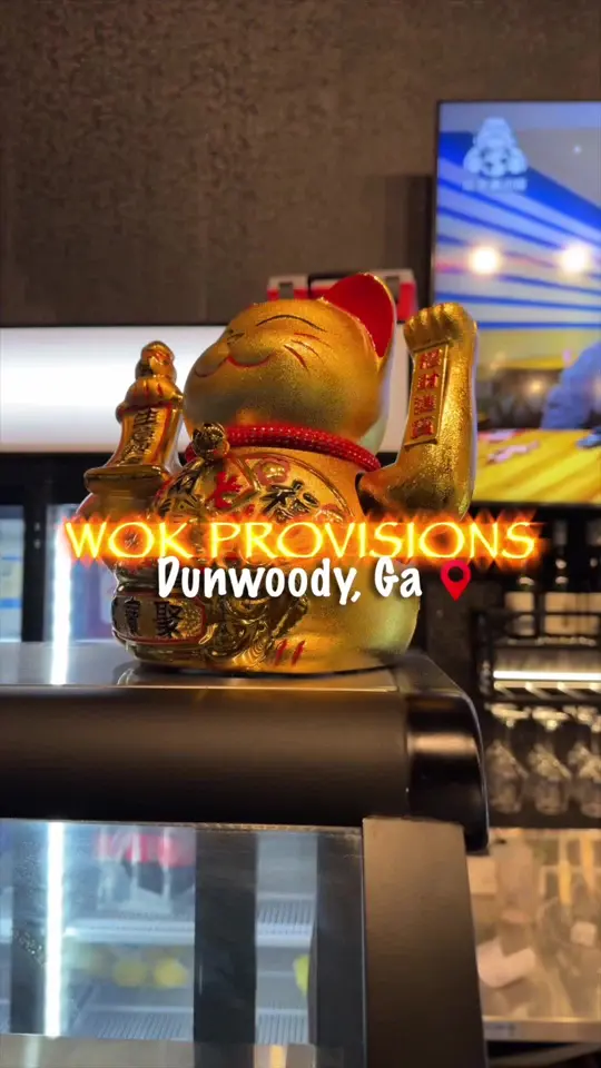 Wok Provisions - Dunwoody (湘遇） in Dunwoody showing review, visit, chinese food, general tso's chicken, egg roll, video by chef_ked_ on TikTok