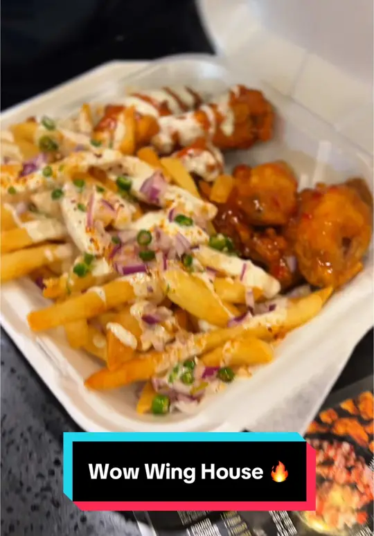 Wow Wing House Tamarac in Tamarac showing review, spicy and savory wings, sweet wings, savory wings, video by choerlinecadet on TikTok