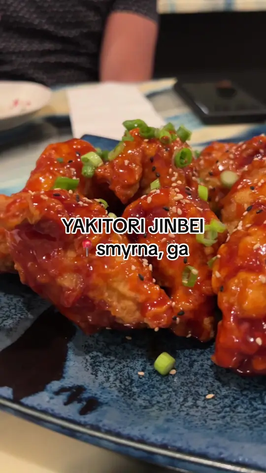 Yakitori Jinbei in Smyrna showing japanese food, ramen, sushi, video by cheapeatsatl on TikTok