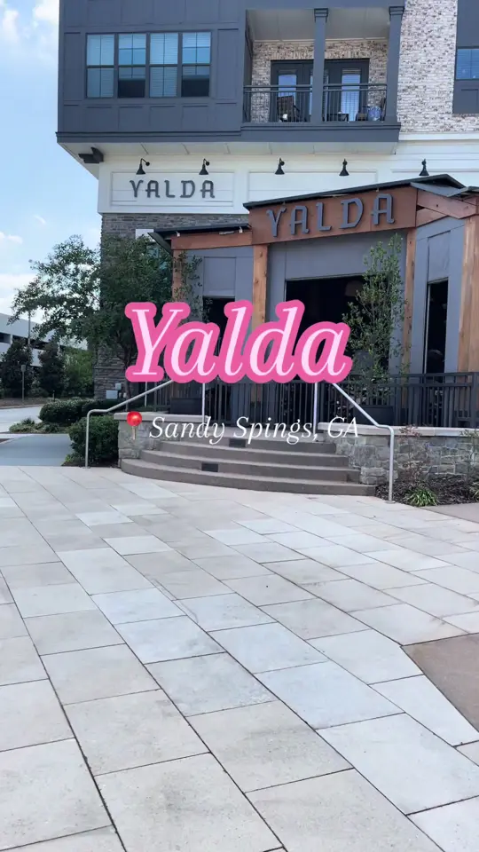 Yalda in Sandy Springs showing food, delicious food, atmosphere, cute interior, photo opportunities, video by angelinalazo on TikTok